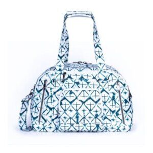 Lug Propeller 2 Diamond White Overnight Bag with Zipper Pocket, Travel-Ready